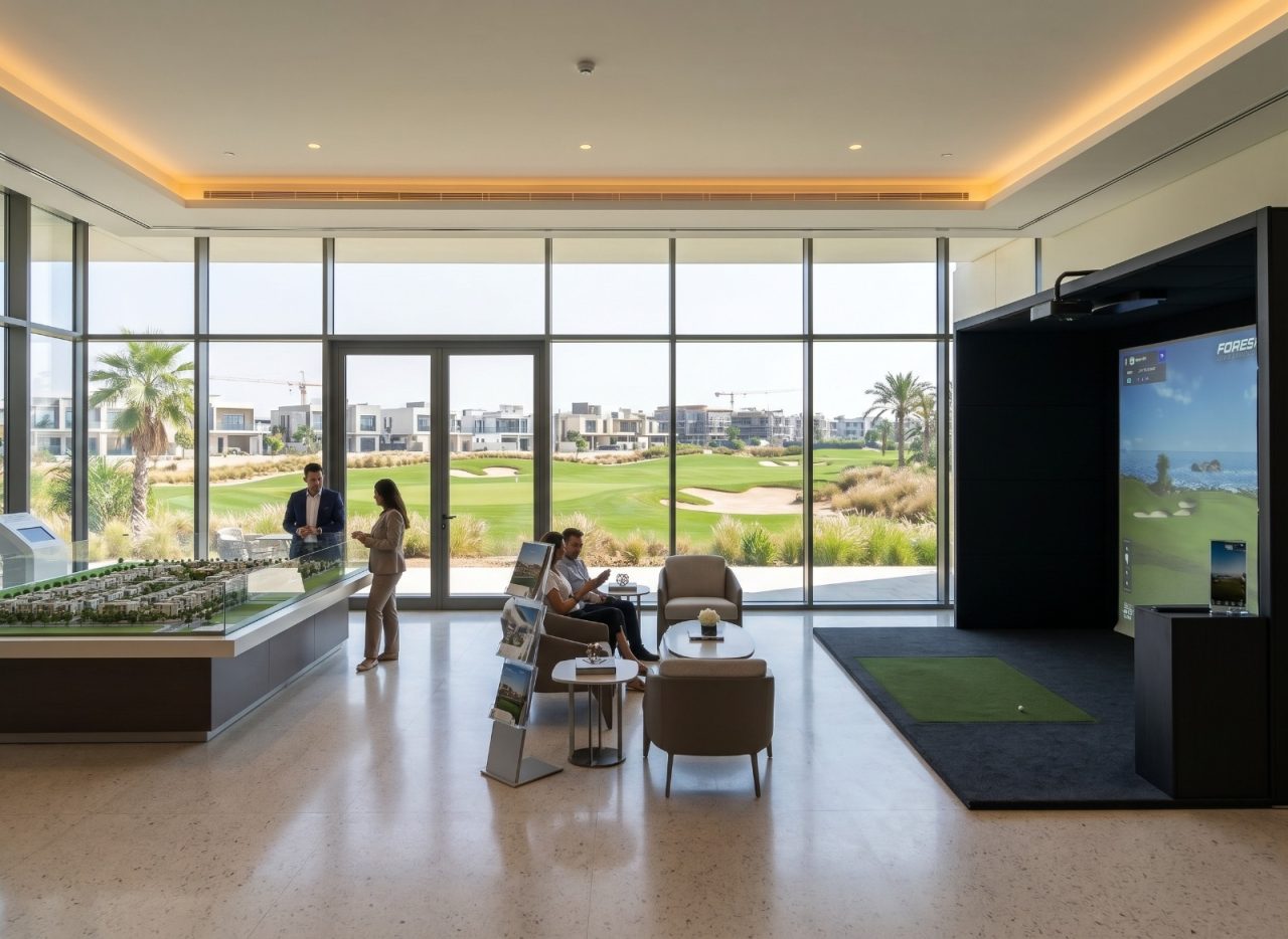Bespoke Golf Simulator Rooms with PGA Coaching in Jumeirah Golf Estates, Dubai