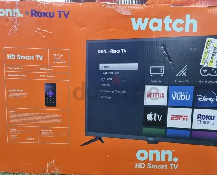 32 inch Smart LED TV, new display unit, not used