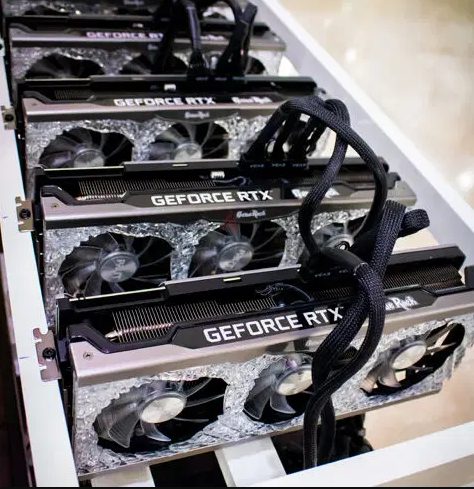 (BEST PRICE) 6x RTX 3080 Mining Rig (600+ MH/s)
