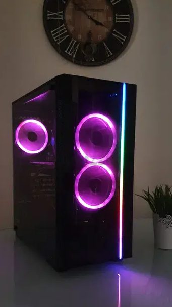 GAMING PC CUSTOM RGB, ALL HIGH FPS IN GAMES LOL,CSGO,VALORAN