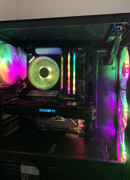 RGB Gaming PC Ryzen 5600X + GTX1070 – FIXED PRICE