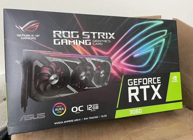 RTX 3060 ASUS ROG Strix OC 12Gb