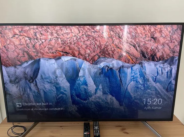 TV SONY X80G | 55 inch | LED | 4K Ultra HD | HDR | Smart TV (Android TV) for 1800 AED!