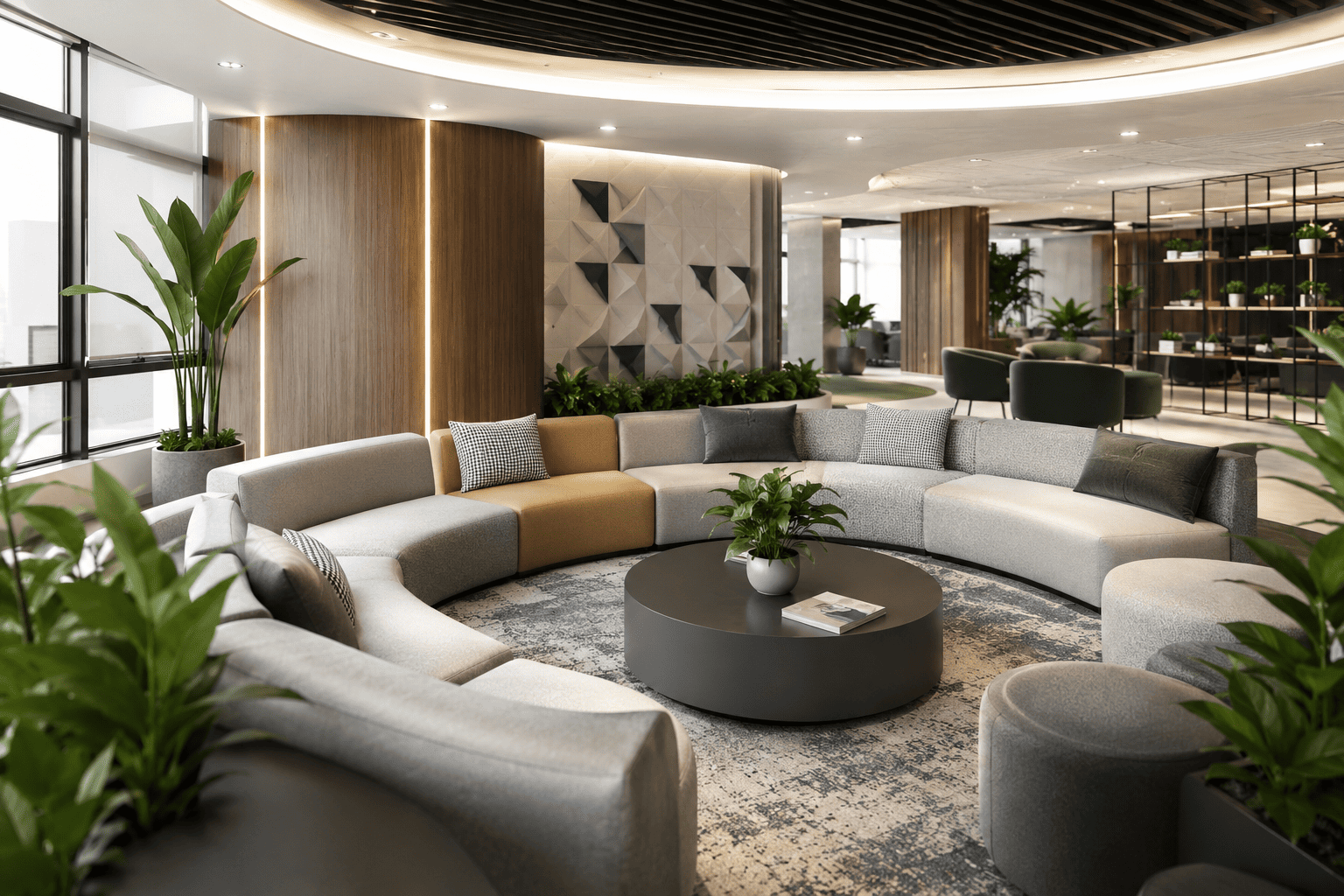 Premium Custom Office Sofa Fujairah | ERGOSPACE