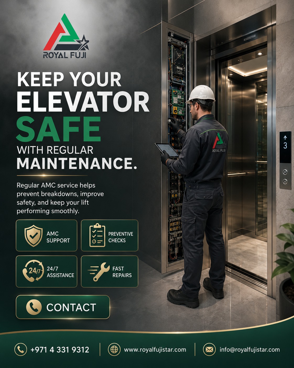 Premium Elevator Installation & Maintenance Services in Dubai