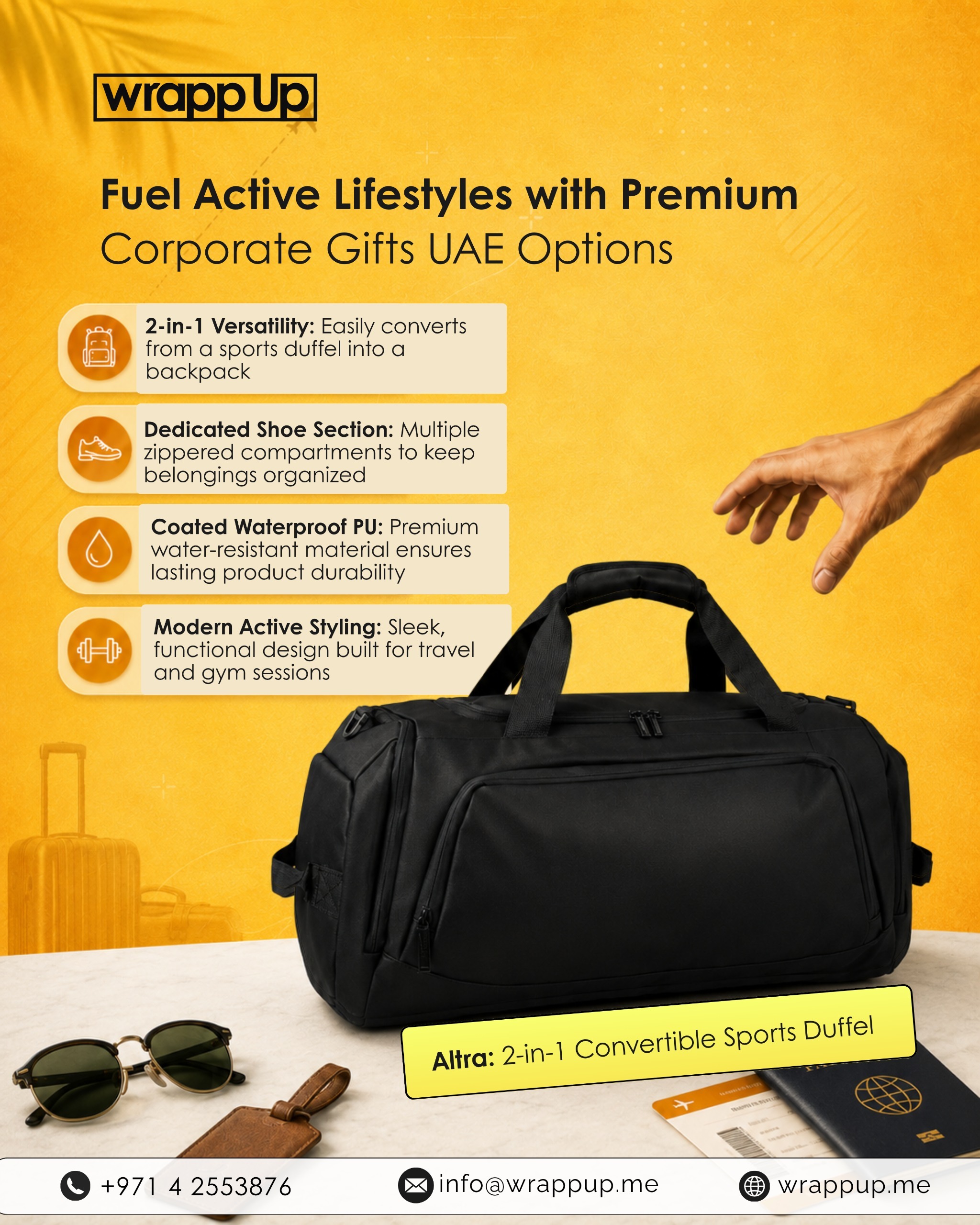 Fuel Active Lifestyles with Premium Corporate Gifts UAE
