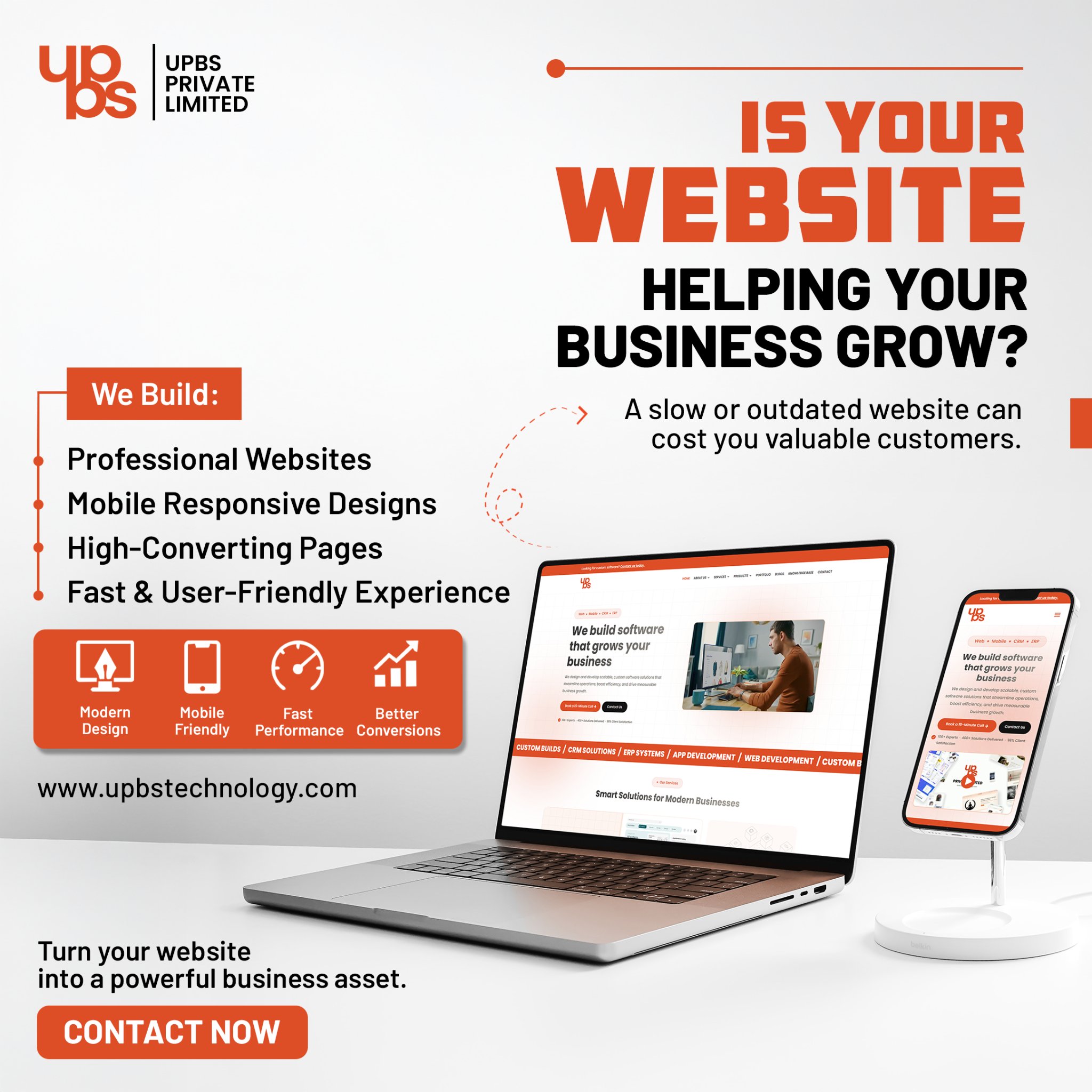 Top Website Development Company in Delhi | UPBS Technology