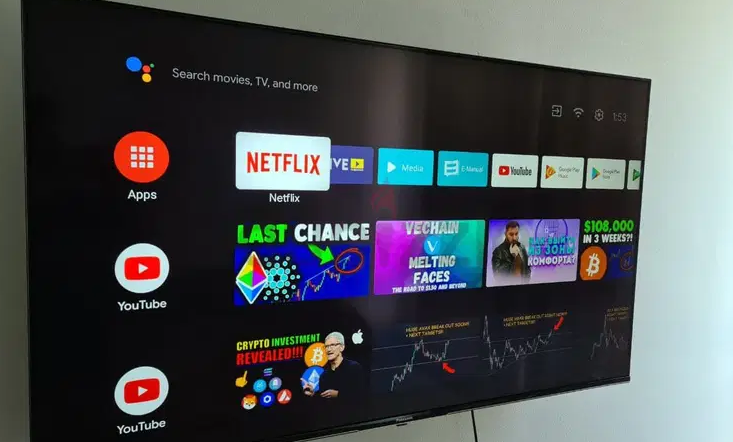 55 4K HDR Panasonic Android TV Like New