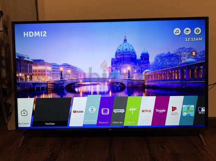 55 INCH LG 4K ULTRA HD AL THINQ SMART TV