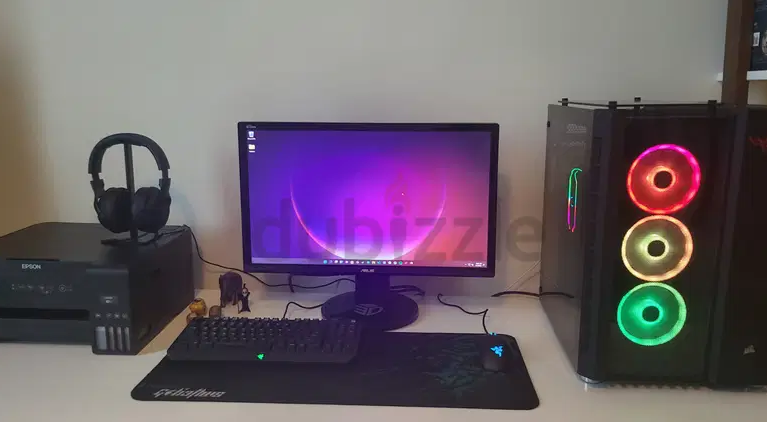 High End Gaming and Workstation Desktop Setup