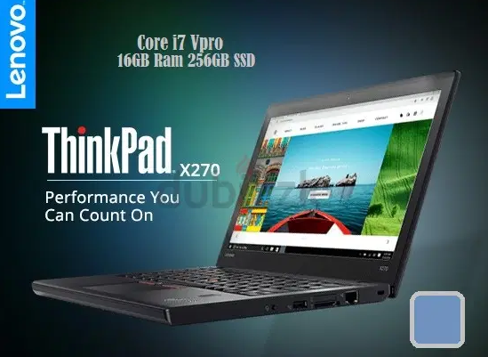 Lenovo Think-Pad Core i7 (X270 Model)16GB Ram 256GB SSD