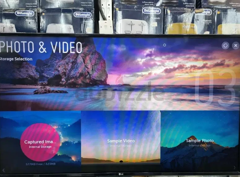 LG 49 Smart TV with built-in receiver