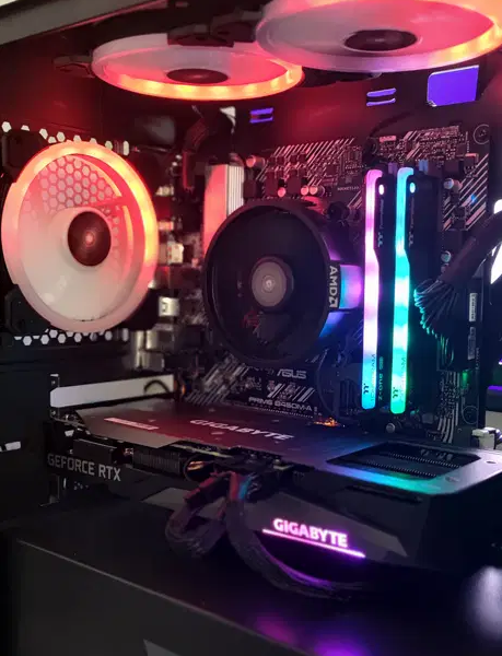 RTX 3060TI Ryzen 5 3600 Gaming PC Brand New