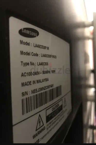 Samsung TV 40’ inches with Wall stand and adopter to connect with mobile