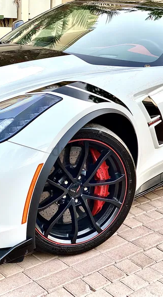 Grand Sport 3LT ZO7 Package 2019 GCC Only 8000 Km جراند سبورت خليجي ماشي