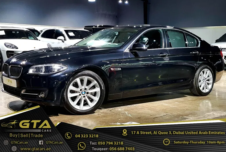 2014 BMW 528i, Warranty, BMW Service History, GCC