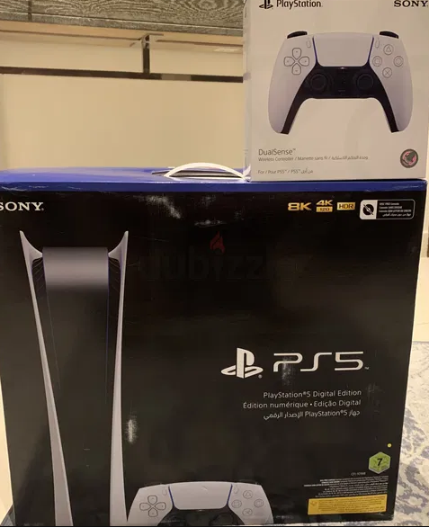 PlayStation 5 Digital with Extra controller