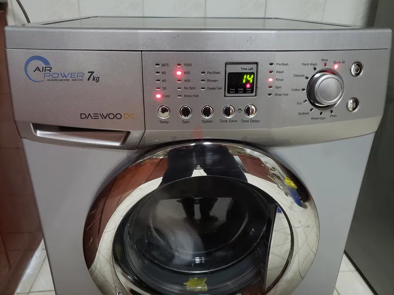 First Owner Daewoo 7kg Air Power Fully Automatic Washing Machine