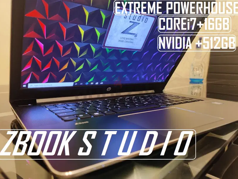 Hp Zbook Studio Extreme i7+16GB+NVIDIA+512GB SSD-Ultimate Workstation Render.CAD.Gamer/Like New