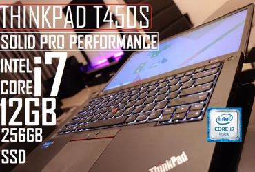 THINKPAD T450S-CORE i7-12GB-256GB SSD-ROCK SOLID PRO ULTRABOOK