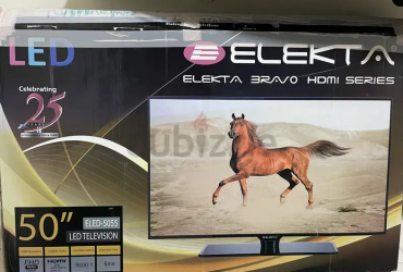 BEST OFFER !!! New tv 50 inch Elekta