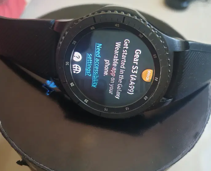 Samsung Gear S3 frontier smart watch