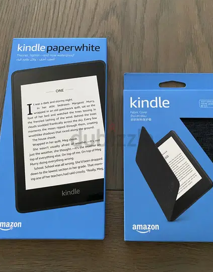 Kindle paper white and fabric case