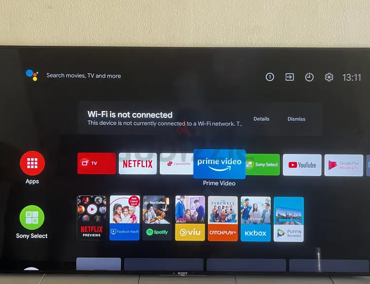 55 INCH SONY BRAVIA 4K ULTRA HD ANDROID TV