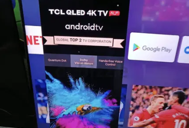 QLED 50” TCL Smart android 4k tv